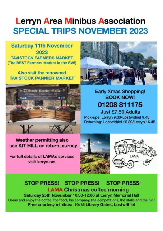 LAMA Tavistock Special Trip